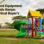 Playground equipment for schools Kenya — commercial multi-tower play system for primary schools Nairobi